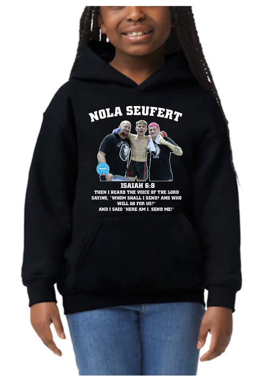 Nola Seufert unisex Gilden youth  hoodie