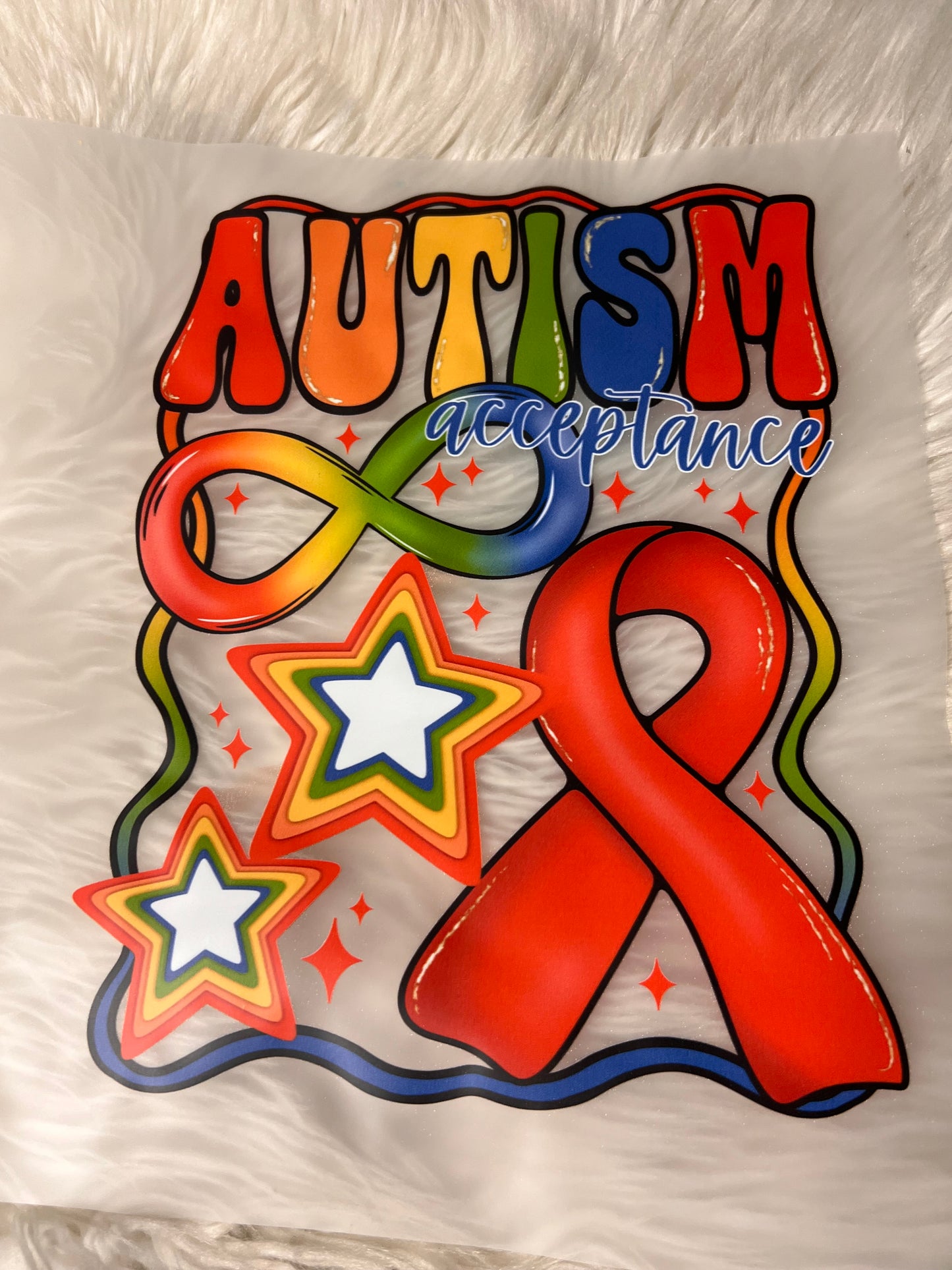 New DTF autism awareness