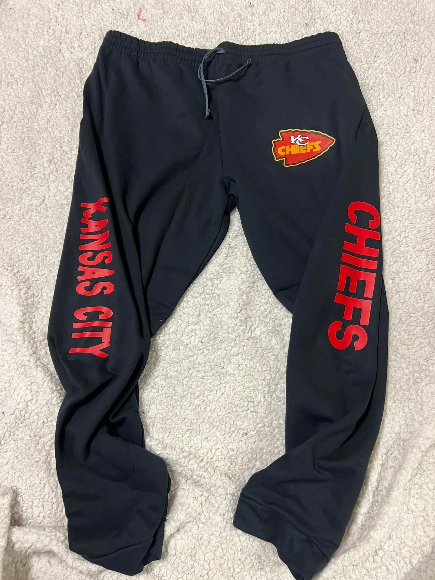 New unisex jerzees bottoms black