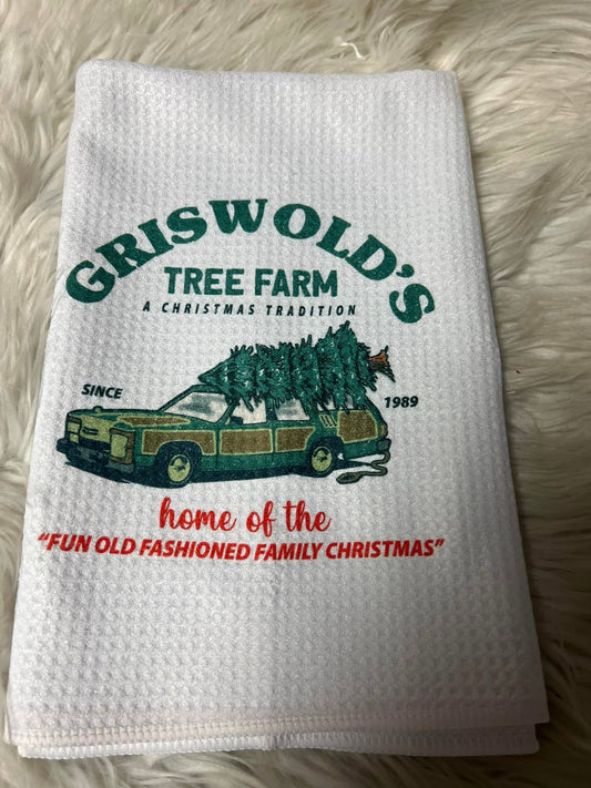 Decorative hand towel
