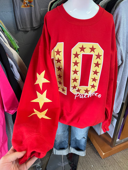 new unisex crewneck sweatshirt kc football