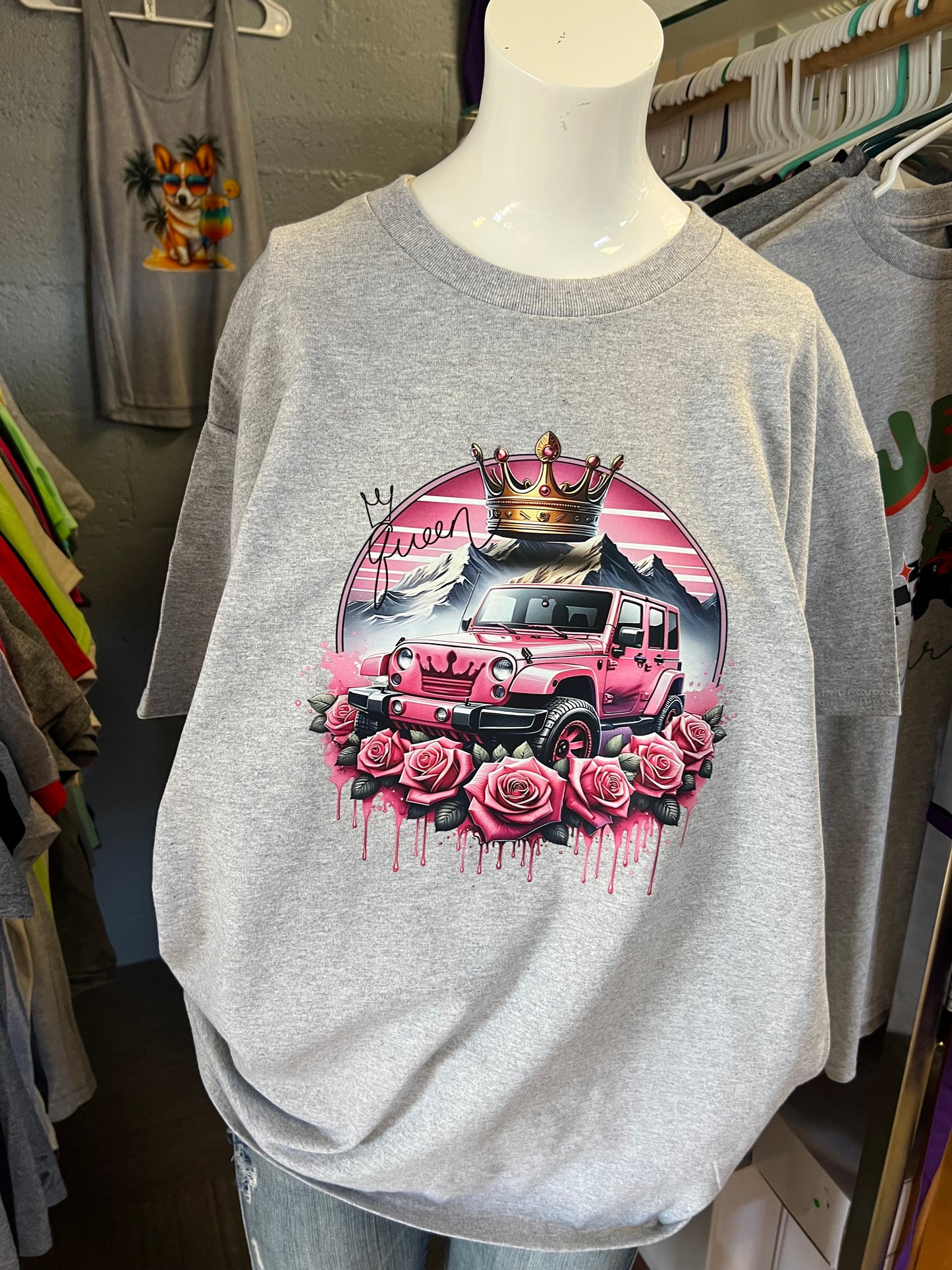 New unisex T-shirt 4 x 4