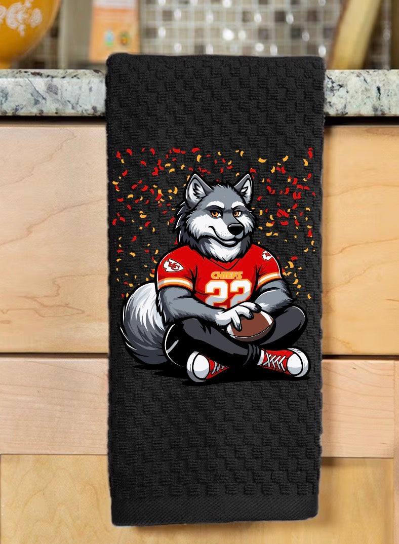 Decorative hand towel