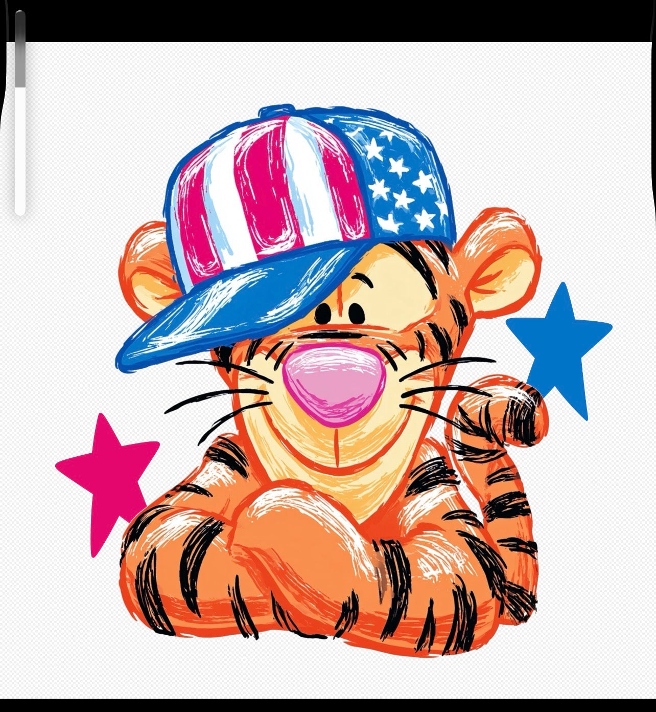 New DTF USA patriotic