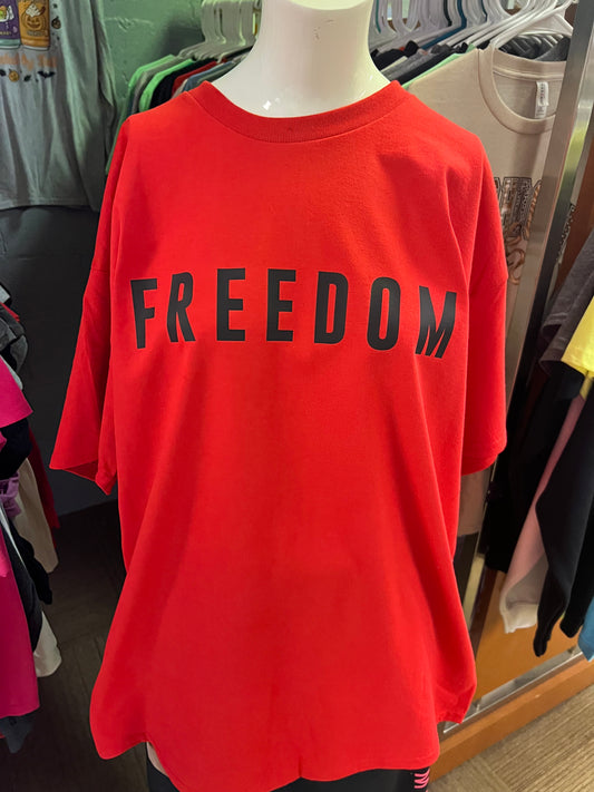 New unisex freedom Charlie front and back
