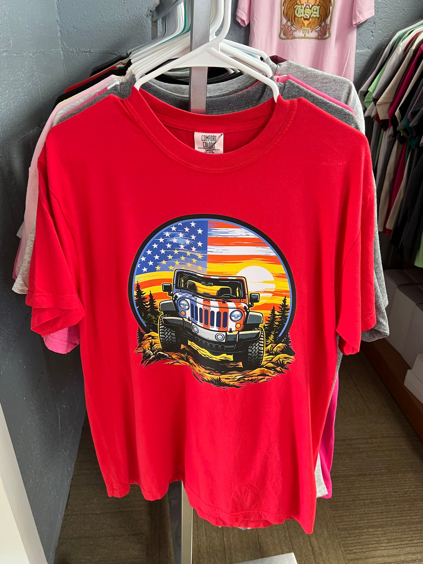 Ready to ship out comfort colors size large