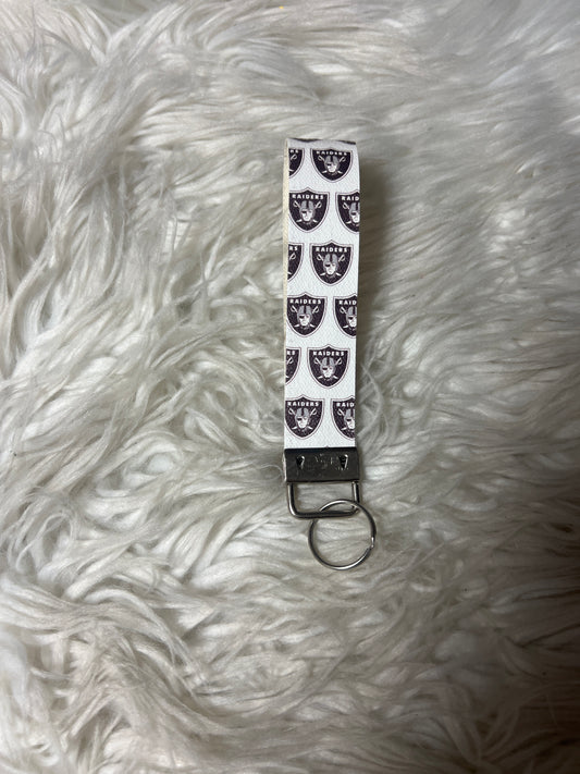 New keychain wristlet football