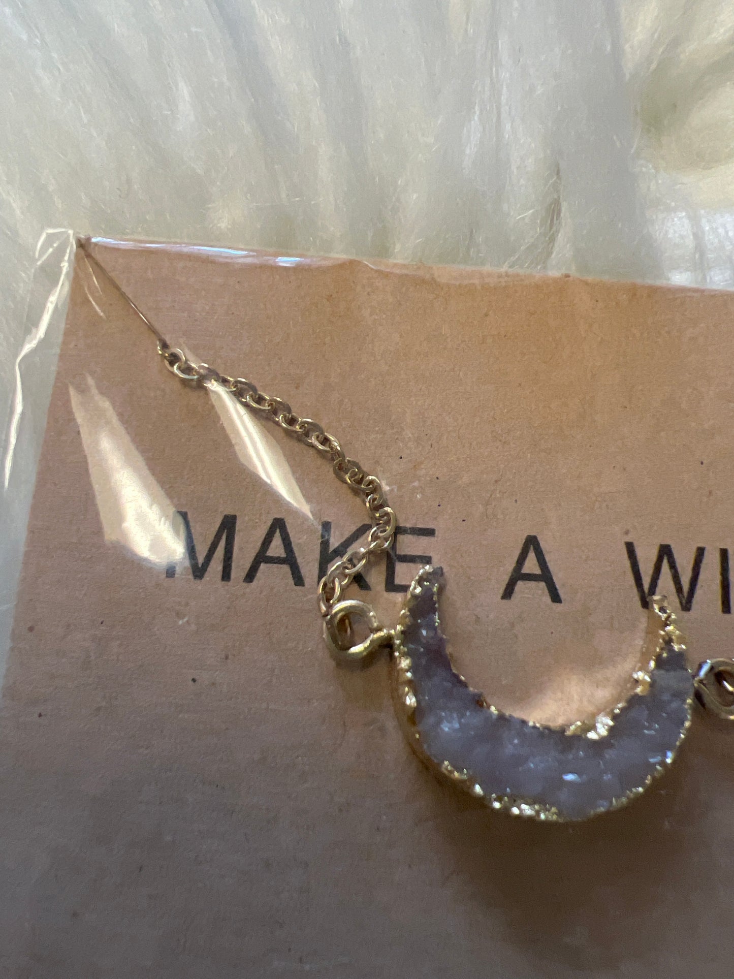 New  necklace  make a wish