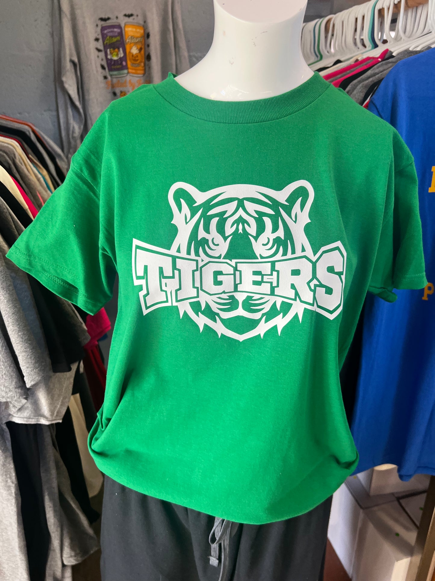 New unisex green tigers