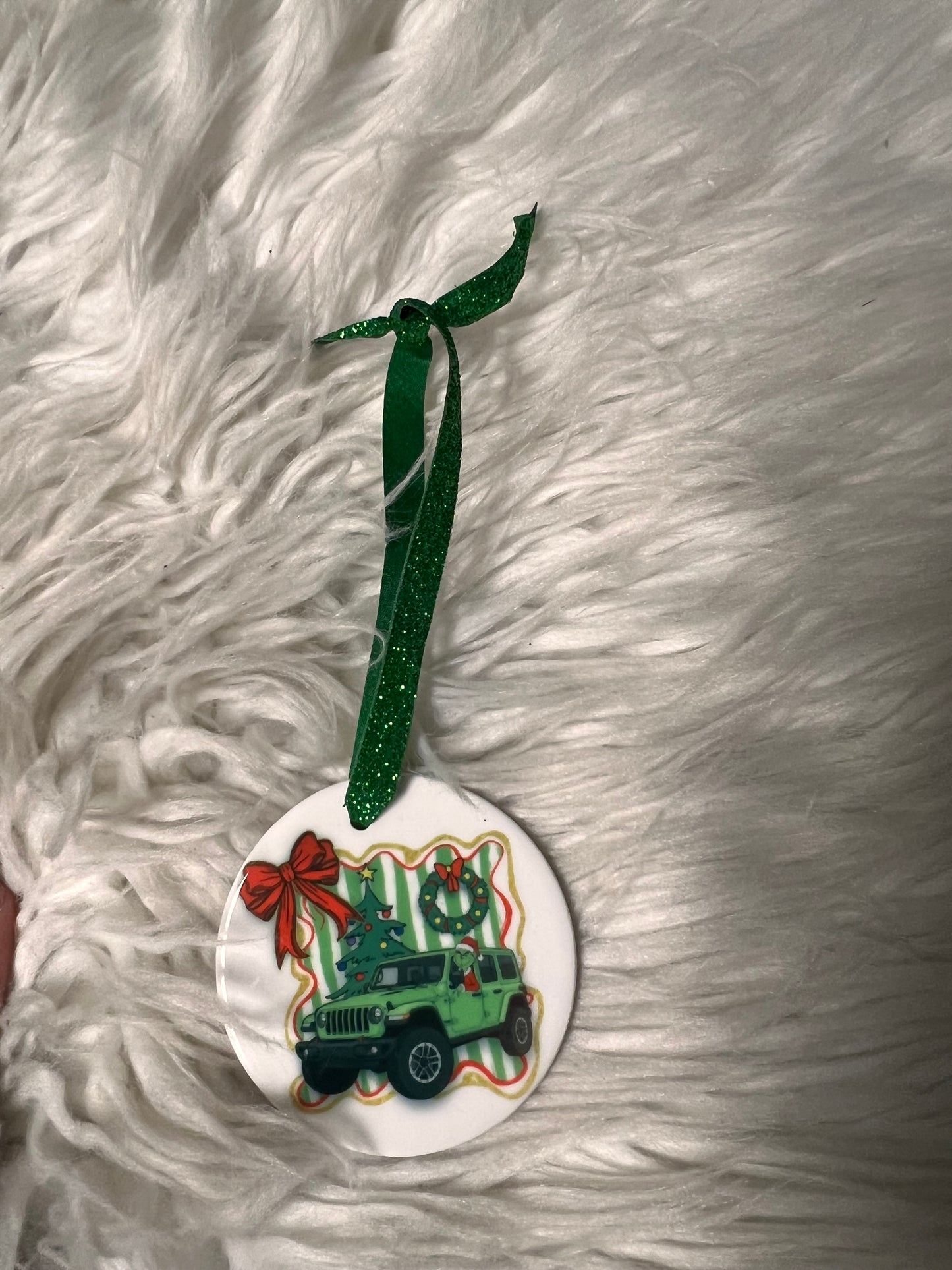 Ceramic Christmas ornament