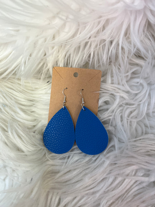 New faux leather  earring
