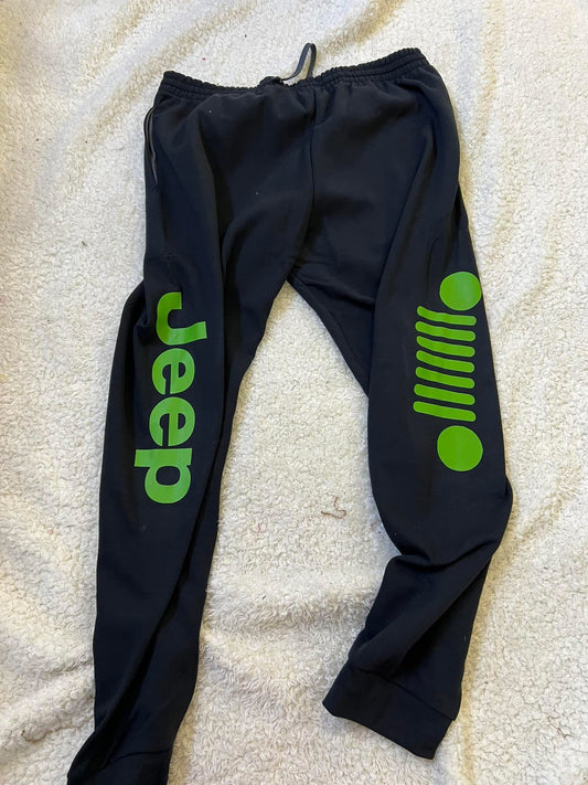 New unisex jerzees bottoms black
