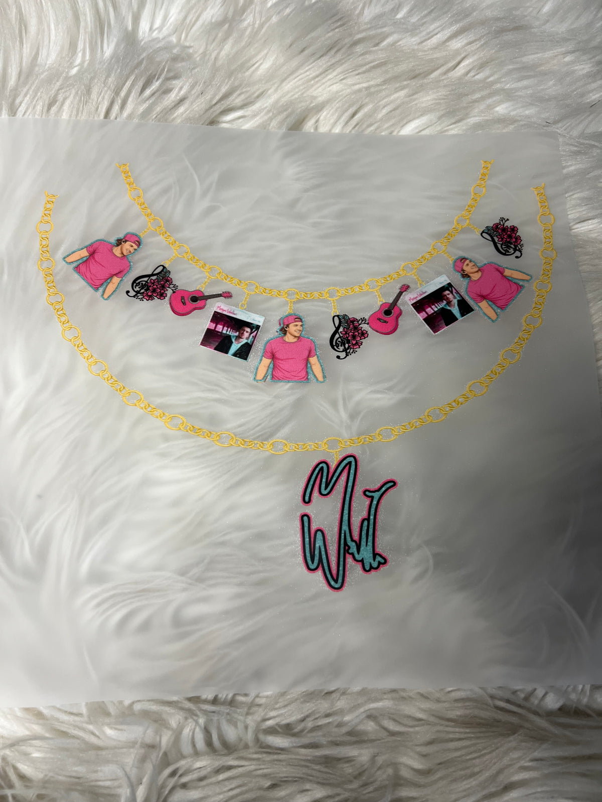 New DTF necklace country