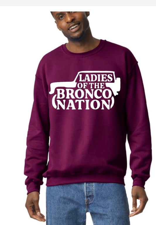 New unisex ladies of the b nation maroon 