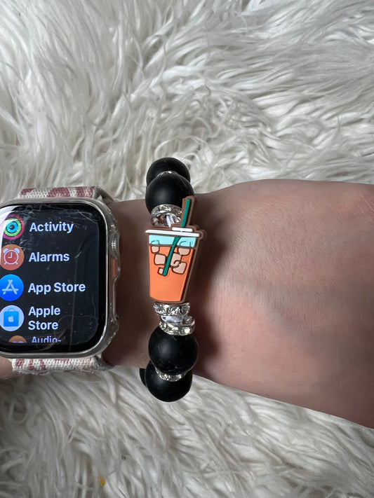 New keychain bracelet iced coffee