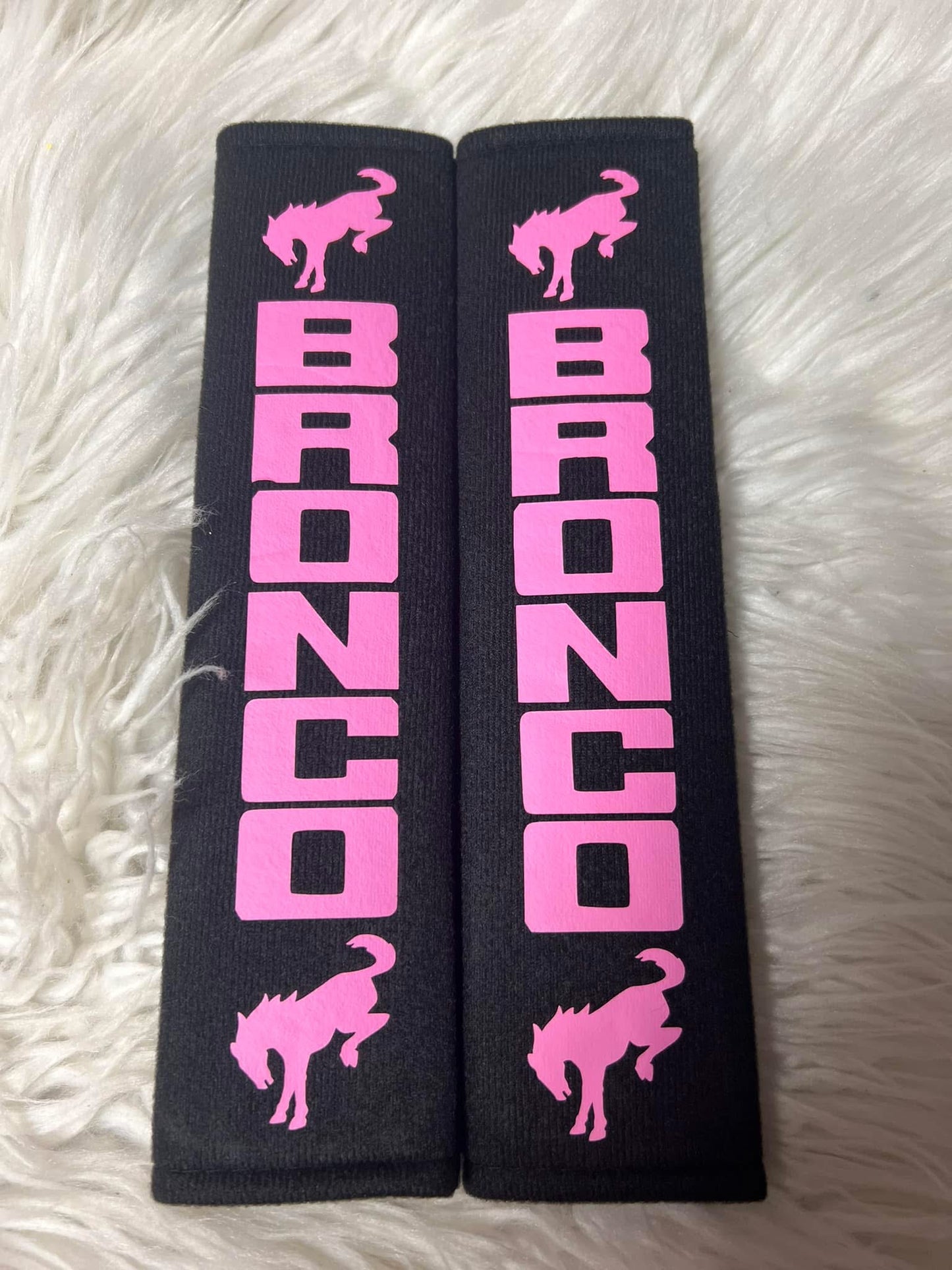 New seatbelt covers
