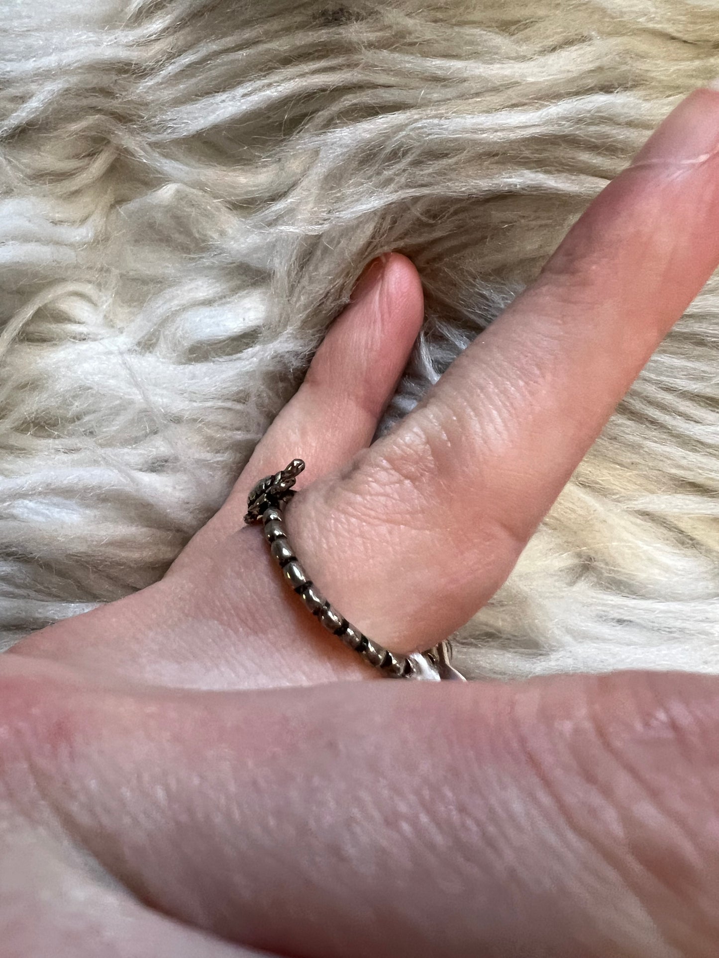 Brand  new sterling silver ring size 8