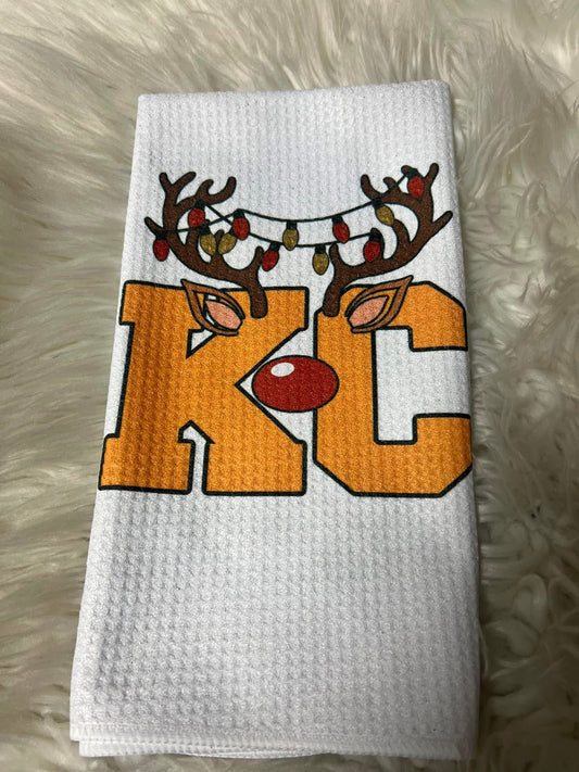 Decorative hand towel football