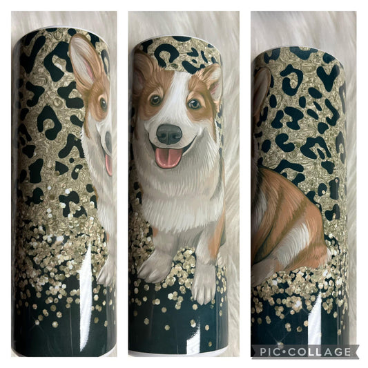 20 ounce Tumblr corgi