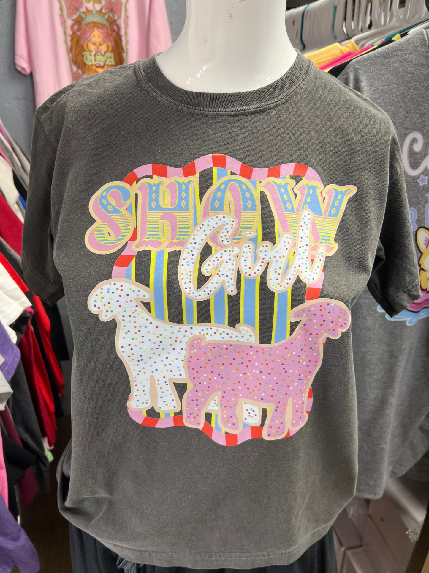 New unisex T-shirt comfort color Brand pepper 4h goat
