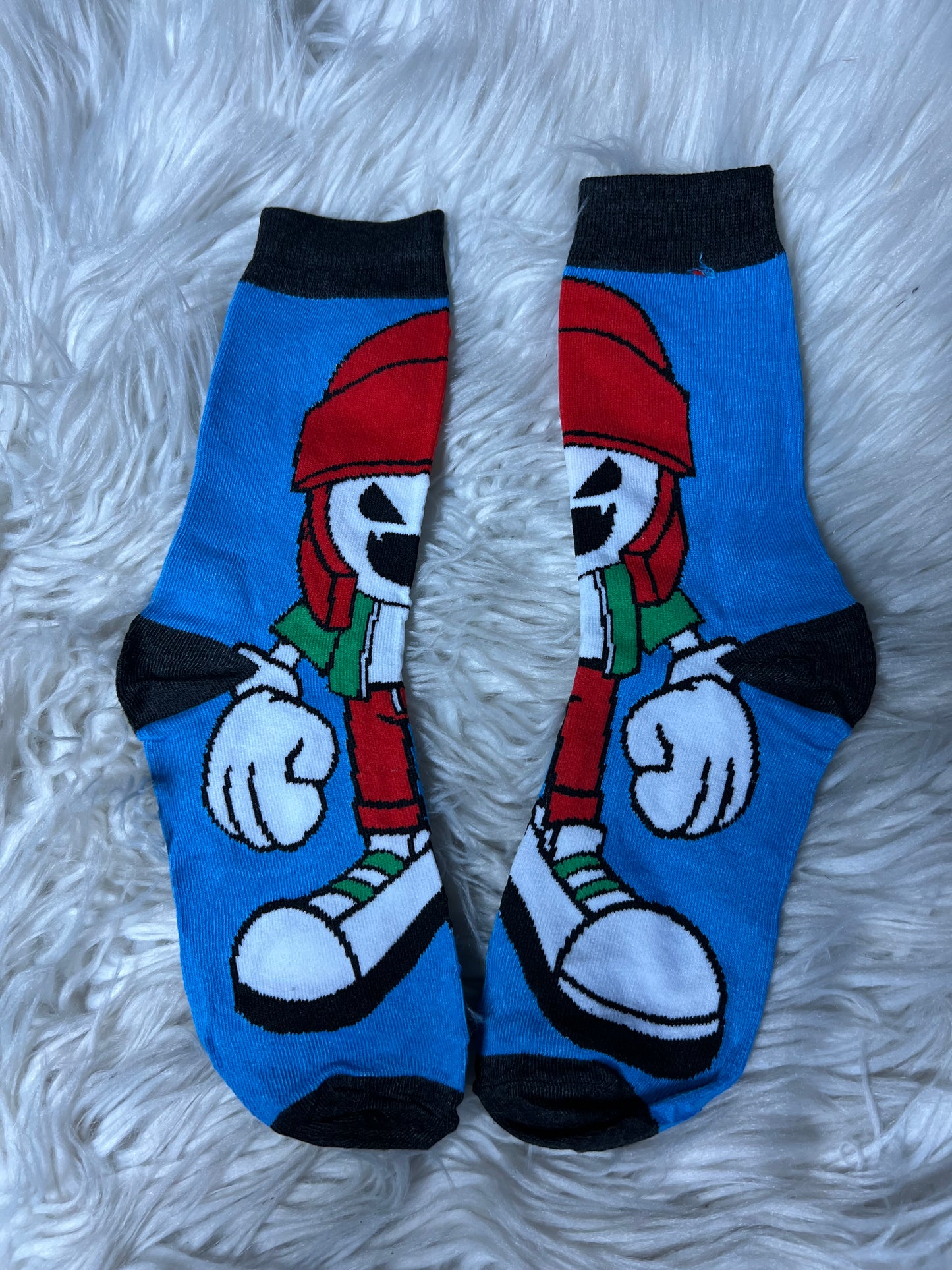 New adult one size graphic socks