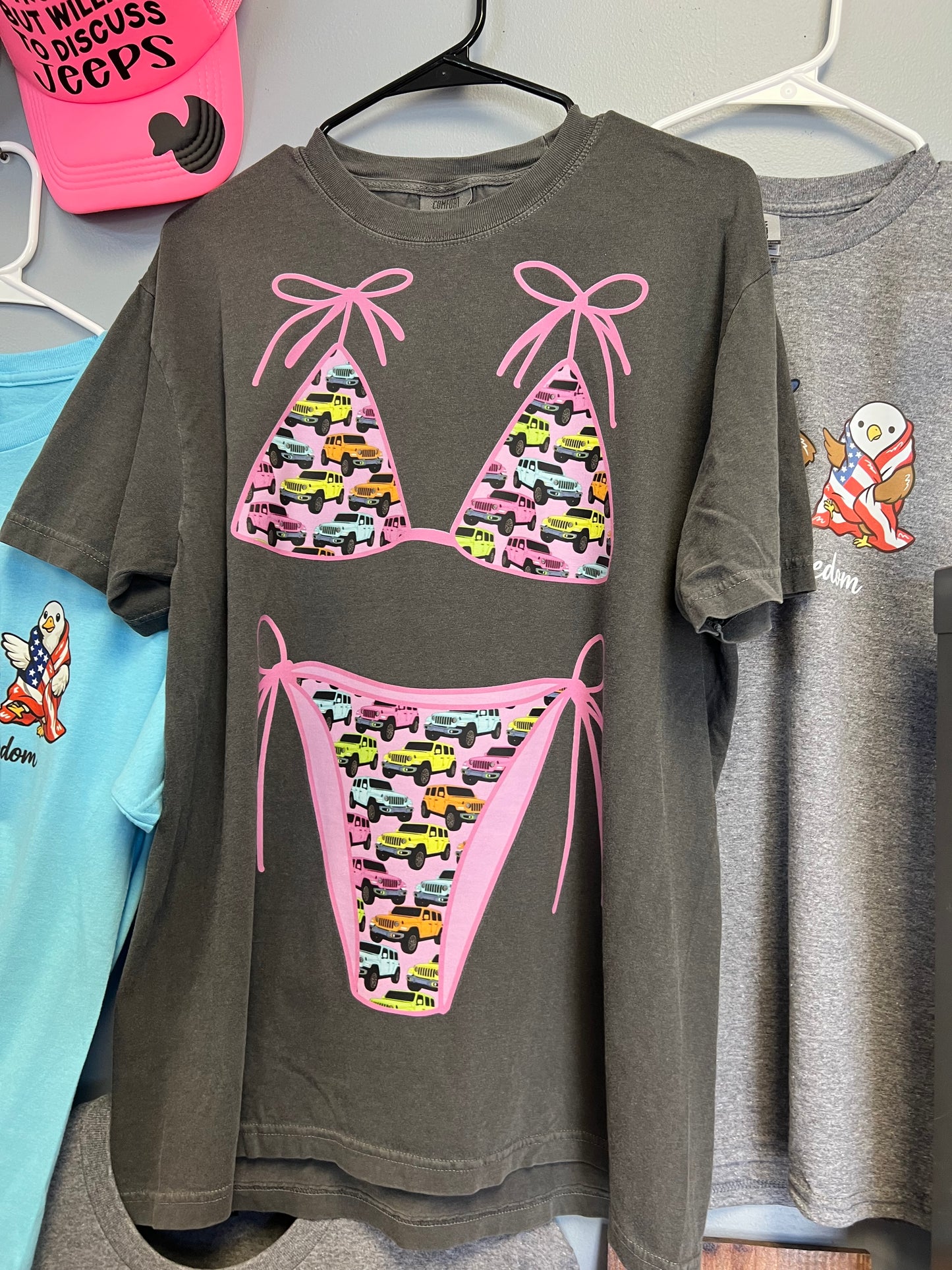 Ready to ship out comfort colors, size large bikini 