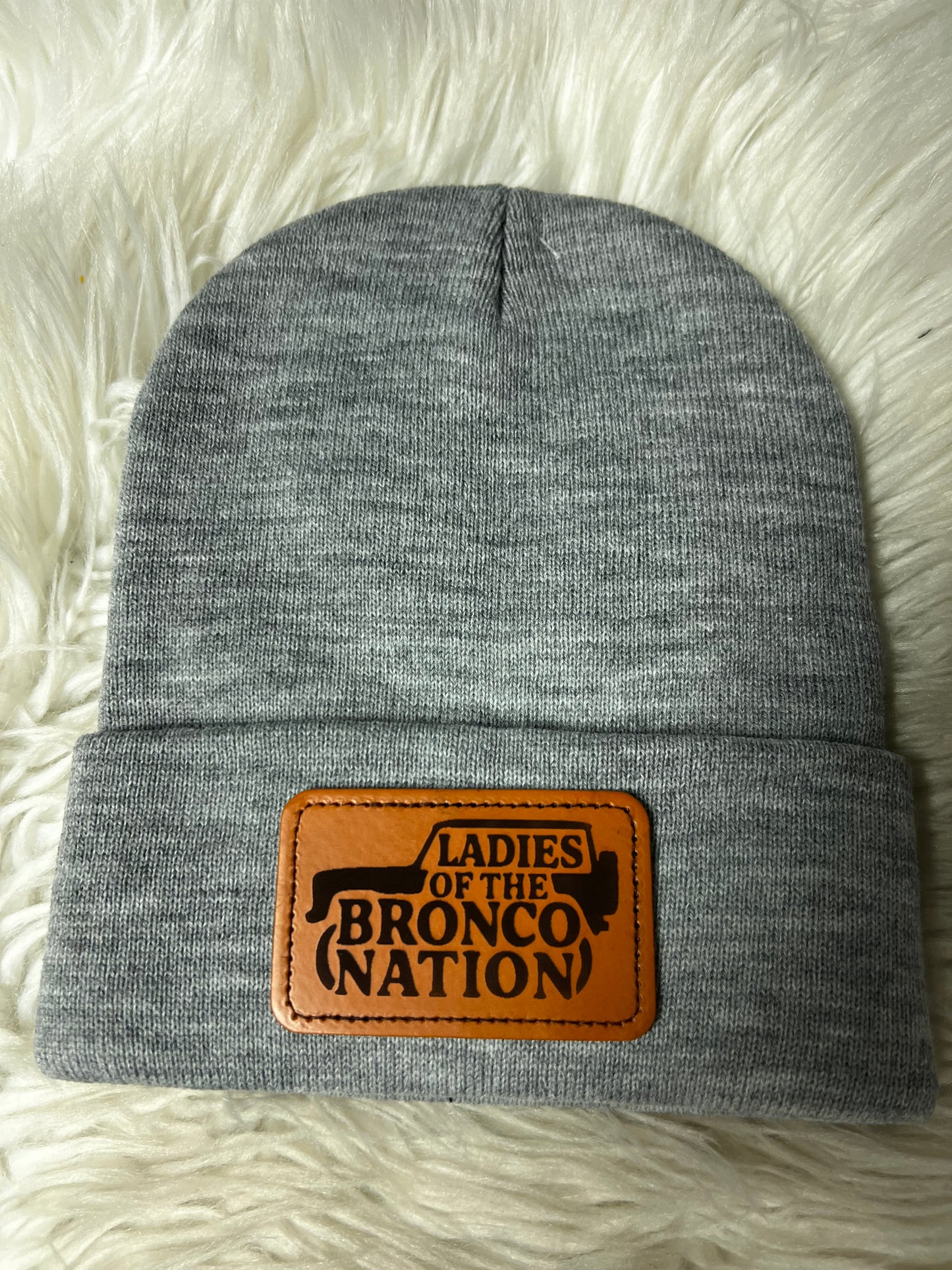 Ladies of the B nation beanie gray