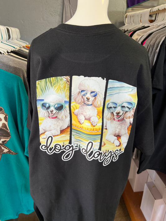 New  unisex T-shirt poodle