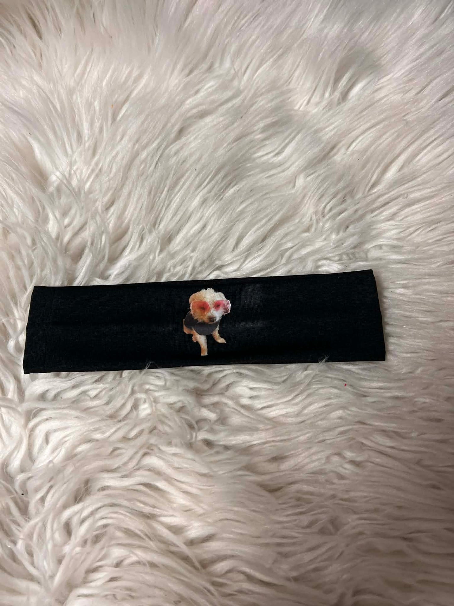 New black headband missy (beautiful mess mascot )