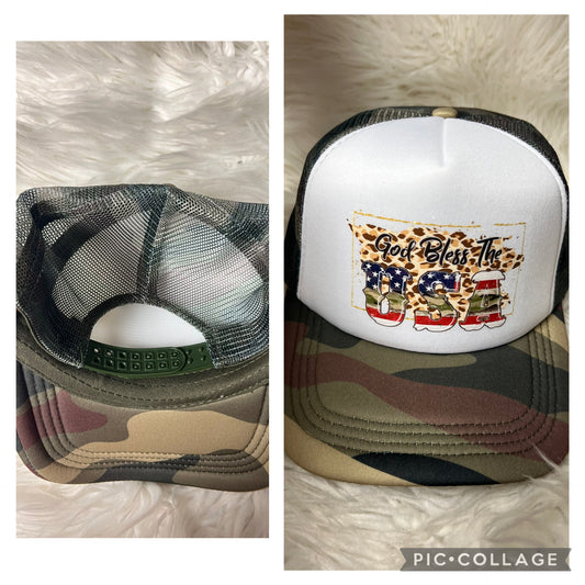 New hat camo USA
