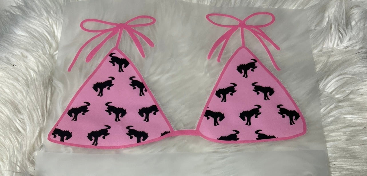 New DTF bikini top