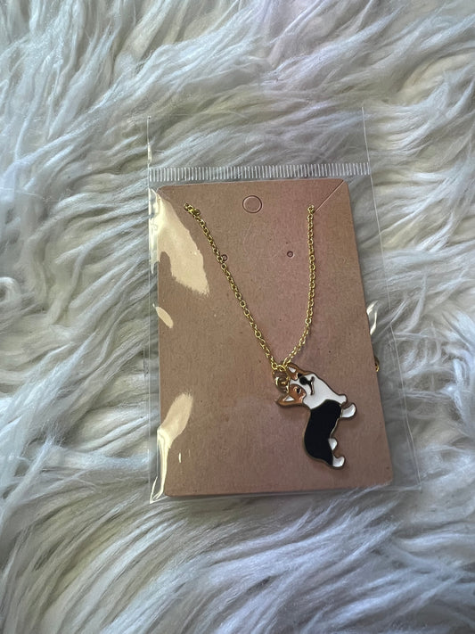 New corgi necklace