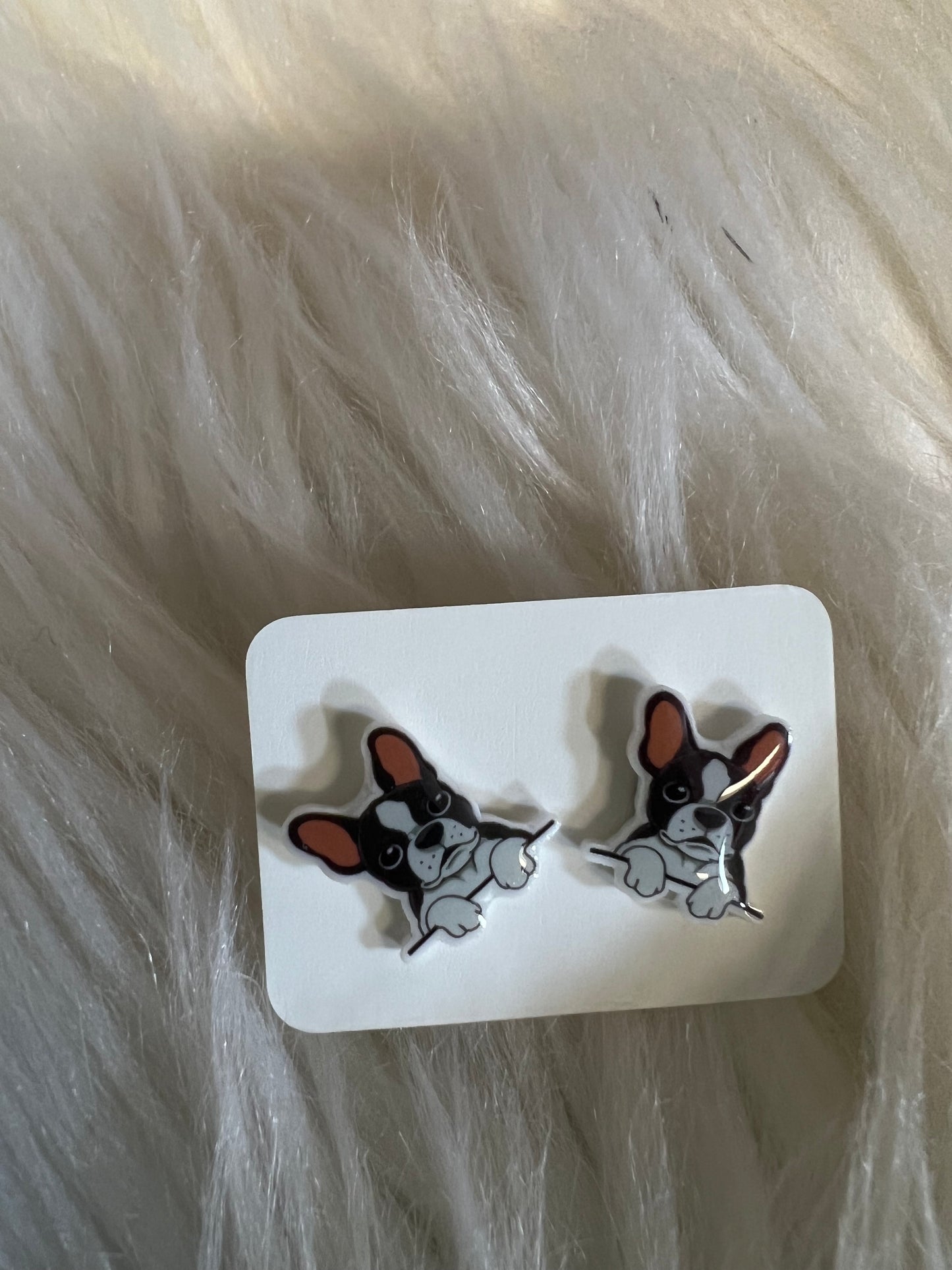 New  stud earrings