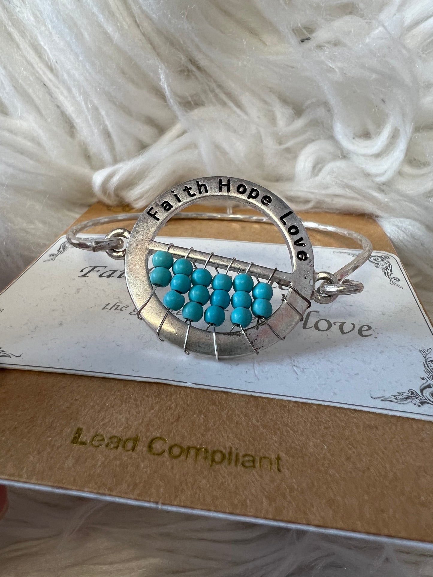 New bracelet faith love Hope