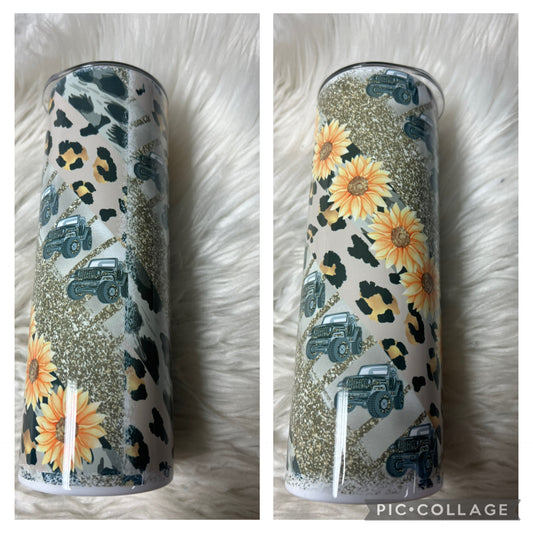 20 ounce metal Tumblr