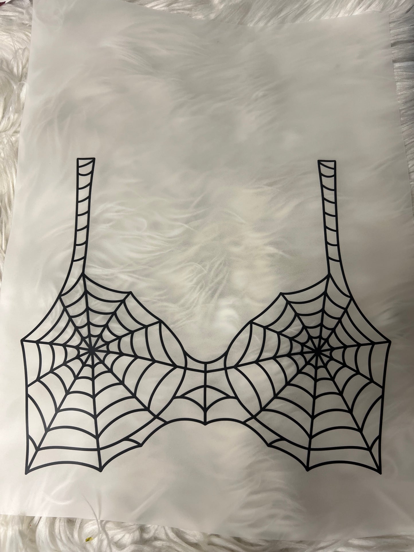 New DTF  Spiderweb bra