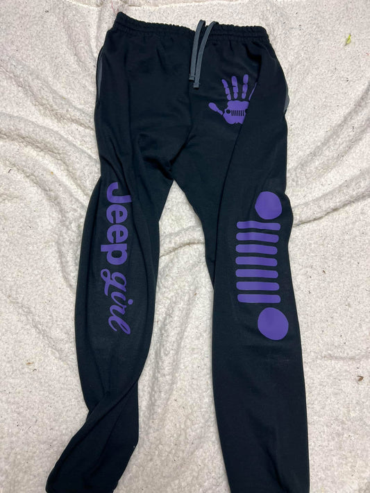 New unisex jerzees bottoms black