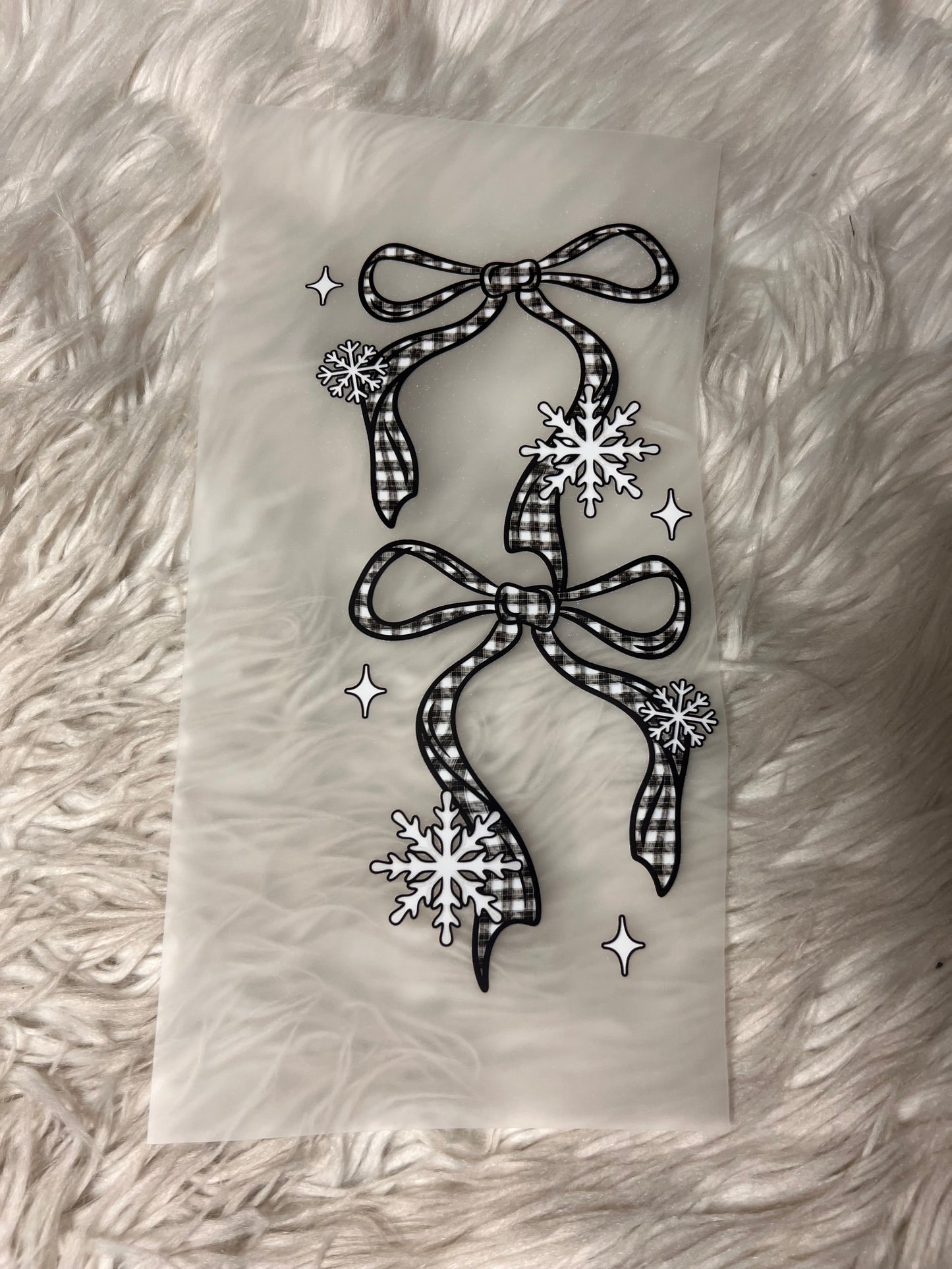 New DTF Christmas sleeve design