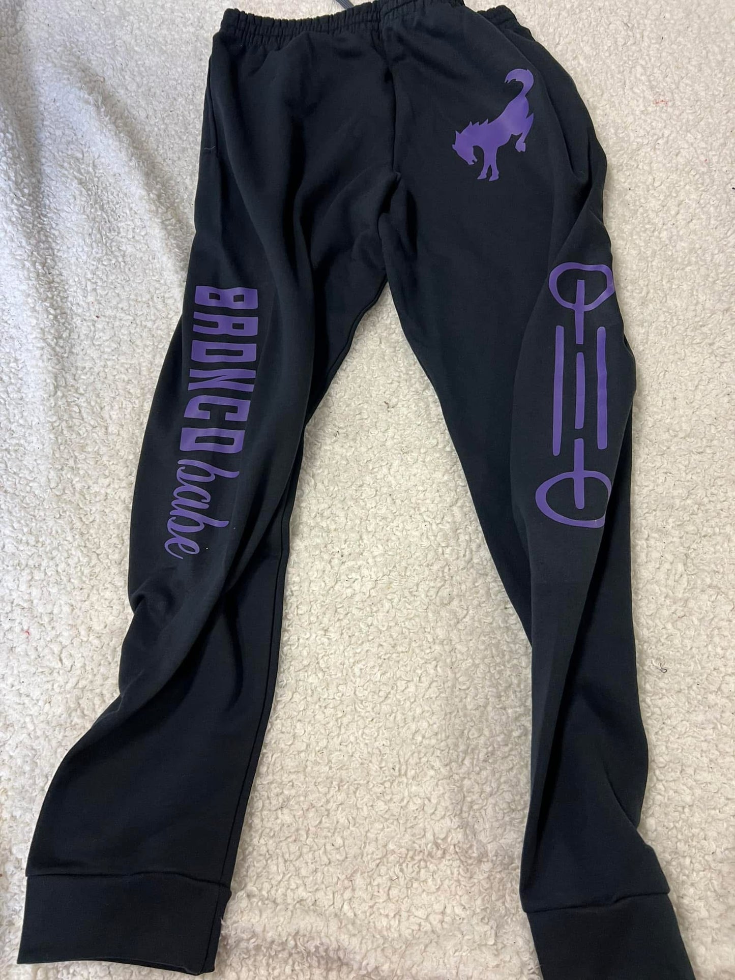 New unisex jerzees bottoms black