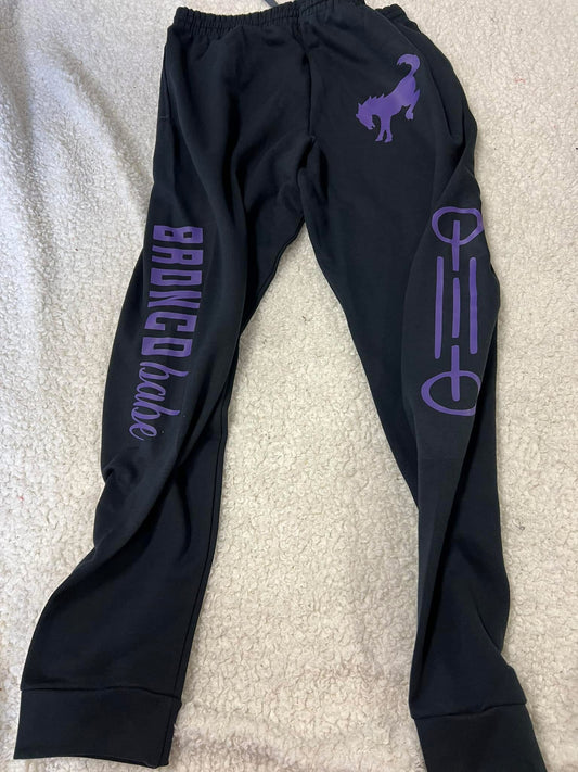 New unisex jerzees bottoms black