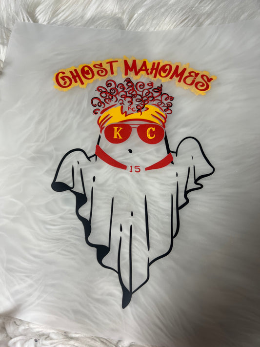 New DTF football ghost Halloween 
