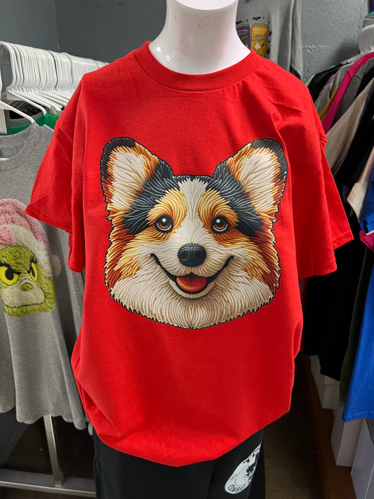 New unisex red corgi