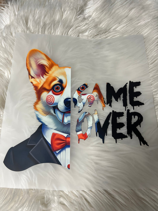 New DTF corgi Halloween