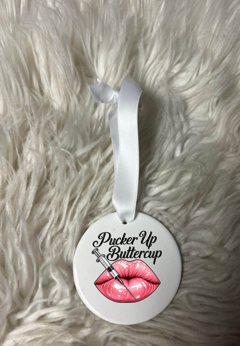New Christmas ceramic ornament Botox 