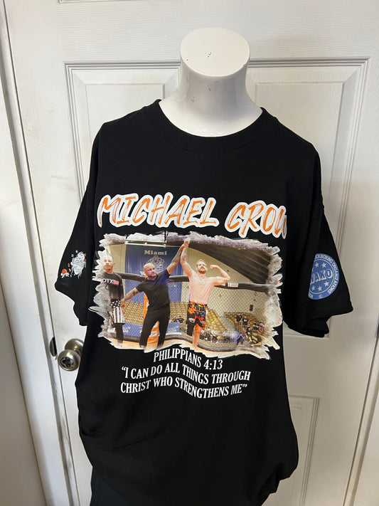 Michael Crow unisex Gilden youth short sleeve T-shirt