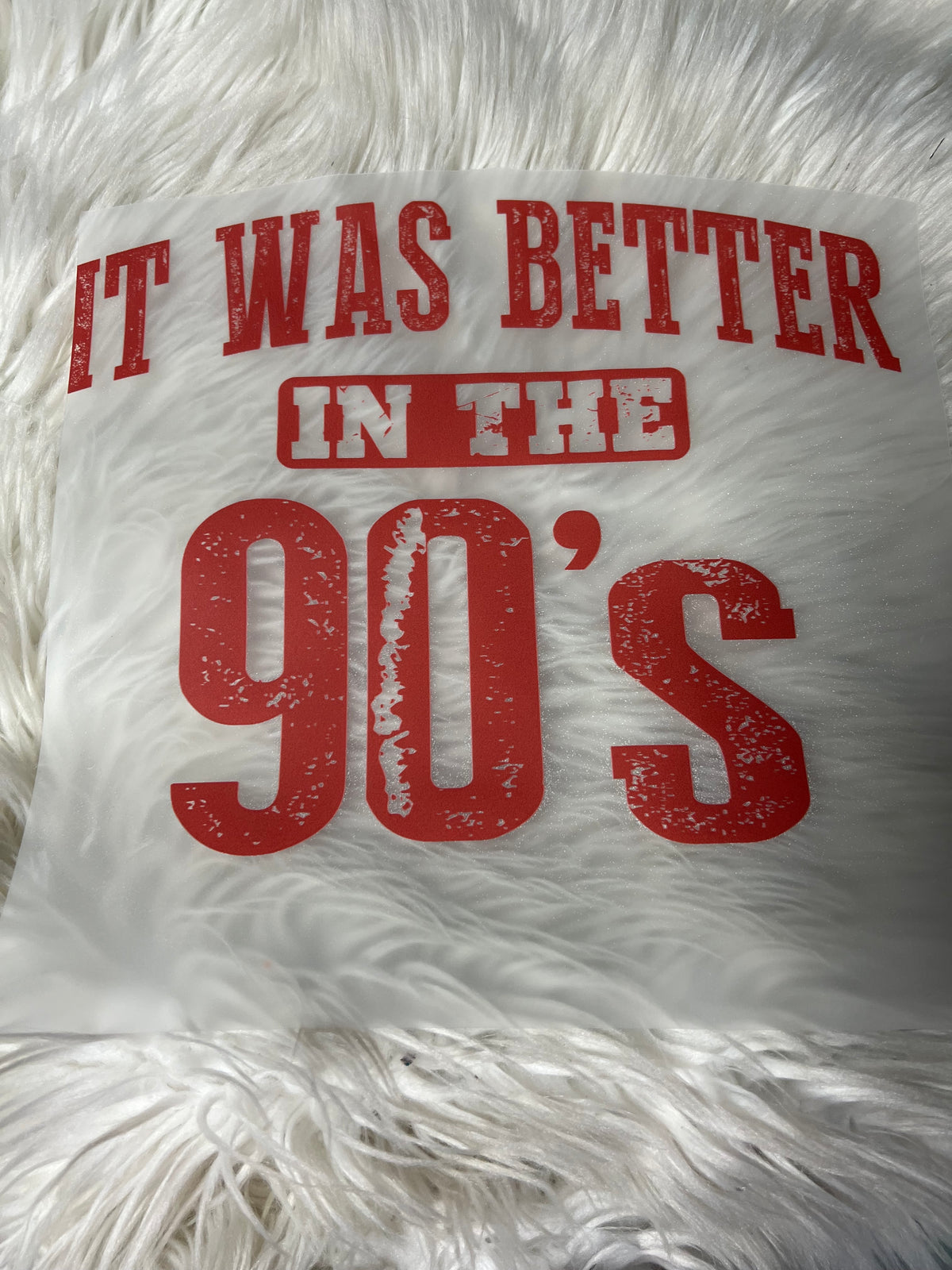 New DTF it was better in the 90s 