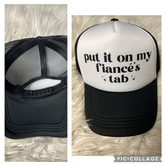 New hat Put it on my fiancé tab