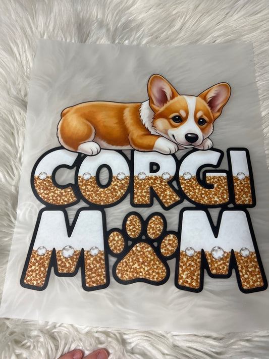 New DTF corgi mom