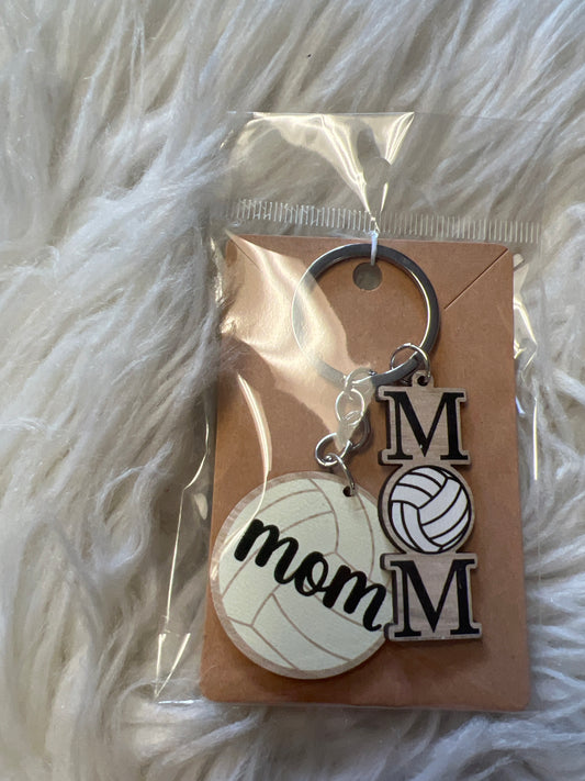 New keychain for Mom volleyball