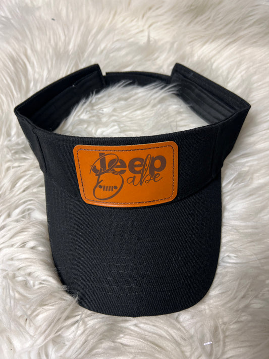 New visor hat, 4 x 4 vehicle